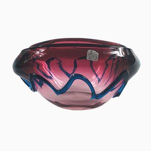 Mid-Century Murano Glass Small Bowl from Fratelli Toso, 1960s