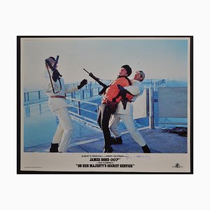 James Bond 007 on Her Majesty's Secret Service Original Lobby Card, UK, 1969