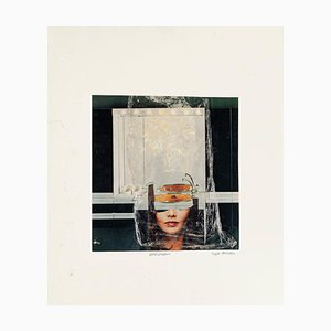 Washdream - Original Collage and Tempera di Sergio Barletta - 1985 1985