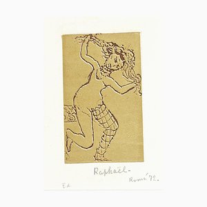 Figure - Original Etching by Antonietta Raphael Mafai - 1972 1972