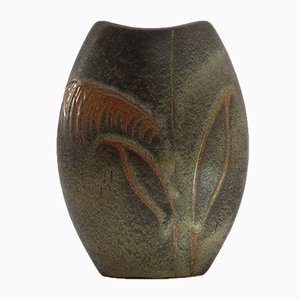 Vase en Céramique avec Décorations de Scheurich, 1980s