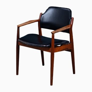 Mid-Century Danish Rosewood Armchair by Arne Vodder, 1960s