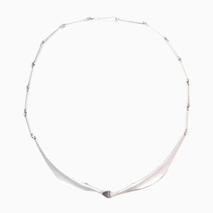Bellatrix Silver Necklace by Zoltan Popovits for Lapponia, 1996