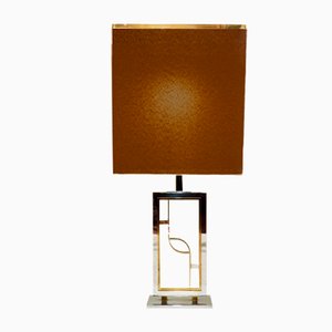 Table Lamp in Brass and Steel, 1960s