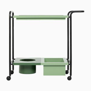 Carrello da tè Olivia di Marqqa, set di 4