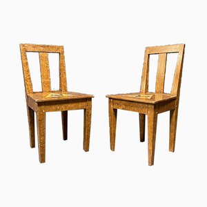 Set de Chaises d'Appoint Peintes, Suède, 1930s
