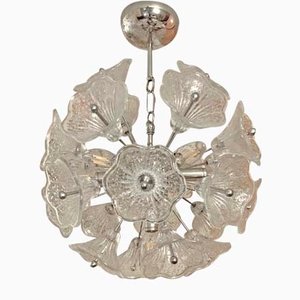 Mid-Century Sputnik Murano Deckenlampe von Paolo Venini für VeArt