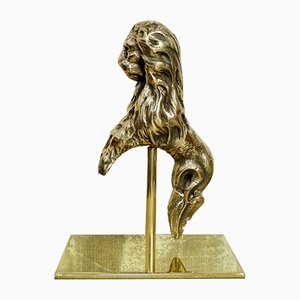 Bronze Mythischer Löwe aus Bronze, 17. Jh