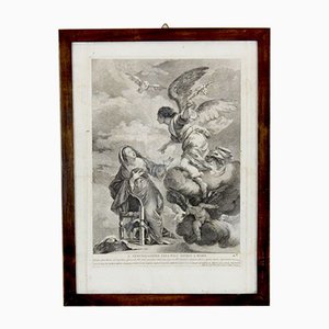 Antique Religious Print, France