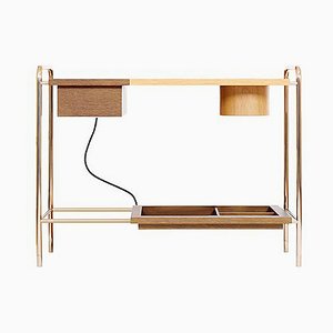 Beatrice Console Table W/ Charging Box by Marqqa, Set of 5