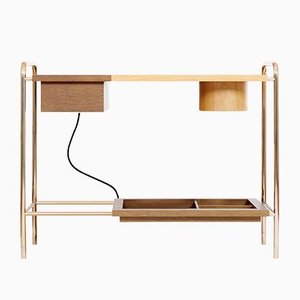 Beatrice Console Table W/ Charging Box by Marqqa, Set of 5