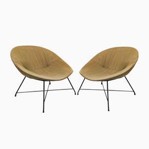 Set of Mid-Century Lounge Chairs from Saporiti