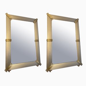 Murano Glass Mirrors, 2000s, Set of 2