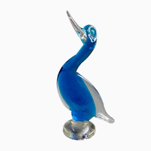 Ente aus Muranoglas von Made Murano Glas, 1960er