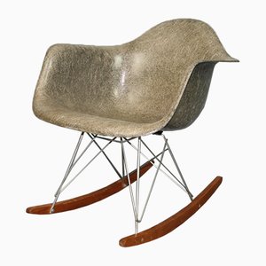 Grey RAR Rocking Chair by Charles & Ray Eames for Zenith Plastics & Herman Miller, 1950s
