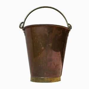 Mid-Century Planter in Copper and Brass from Cawa, 1970s