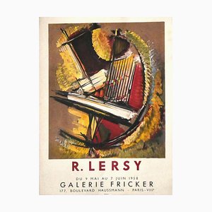 Lersy's Poster - Original Offer and Lithograph on Paper by R. Lersi - 1958 1958