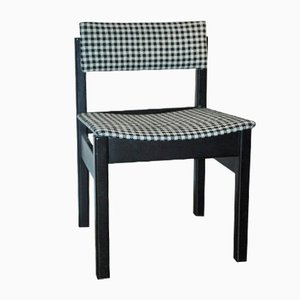 GR69 Dining Chair in Houndstooth Upholstery by Robert Heritage for Gordon Russell, 1969