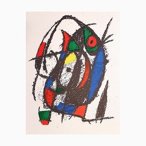 Lithographie Mirò Lithographe II Plate IV par Joan Mirò, 1975