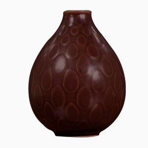 Mid-Century Aluminia Marselis Vase by Nils Thorsson for Royal Copenhagen