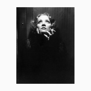 Marlene Dietrich Archival Pigment Print Framed in White from Galerie Prints