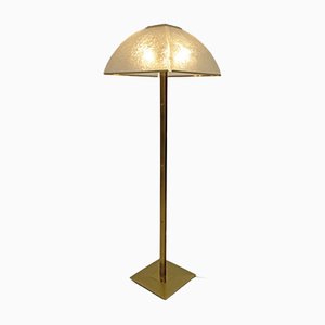 Mid-Century Modern Brass Floor Lamp, 1970s