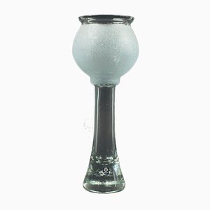 Swedish Glass Vase from Bergdala, 1960s