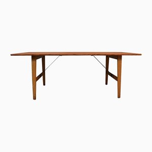 Mid-Century Oak Model 281 Dining Table by Børge Mogensen for Fredericia
