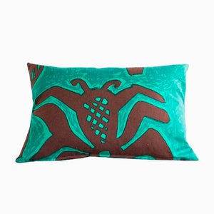 Feather Throw Pillow, 1960s