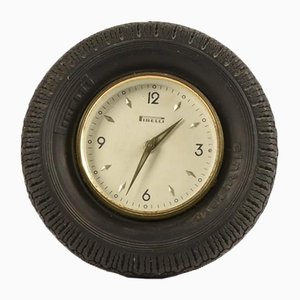 Horloge de Table Mid-Century de Pirelli