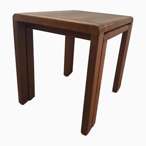 Tavolini a incastro in teak, Scandinavia, anni '60, set di 2