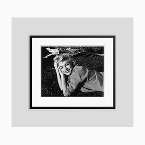 Marilyn Monroe Silver Gelatin Resin Print Framed in Black by Baron