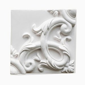 Decorative Ceramic Acanthus Panel by Anthony & Joseph Bevilacqua for MYOP