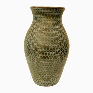 Grand Vase Gravé en Céramique par Gastone Batignani, 1940s