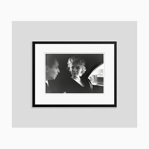 Marilyn Monroe & Dick Shepherd Silver Gelatin Resin Print Framed in Black by Ed Feingersh