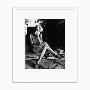 Marilyn Monroe 1954 Silver Gelatin Resin Print Framed in White by Baron