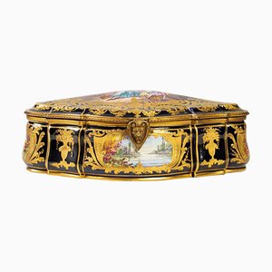 19th Century Napoleon III Porcelain Box from Sèvres