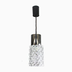 Crystal Glass Pendant Lamp from Cosack, 1960s