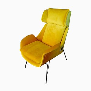 Lounge Chair by Augusto Bozzi for Saporiti Italia, 1950s