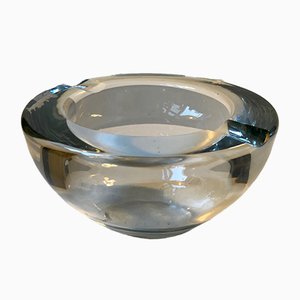 Mid-Century Crystal Ashtray from Kosta, 1960s