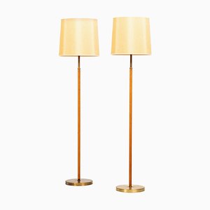 Swedish Floor Lamps by Anders Pehrson for Ateljé Lyktan, 1960s, Set of 2