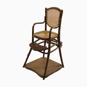 Antiker Kinderhochstuhl von Thonet