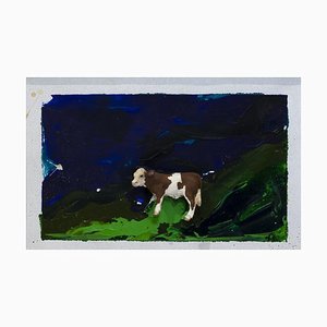 Untitled - Original Mixed Media von Mario Schifano - 1995 1995