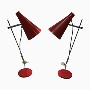 Mid-Century Adjustable Table Lamp by Josef Hurka for Napako, 1965