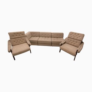 Czech Modular Seating Group, 1980s, Set of 3