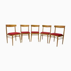 Czech Dining Chairs from Thonet, 1970s, Set of 5