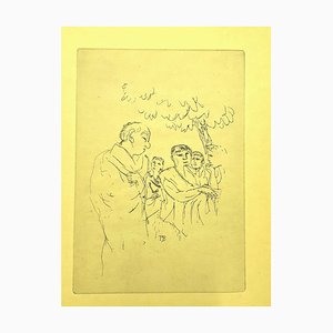 People Etching by Pierre Bonnard, 1940