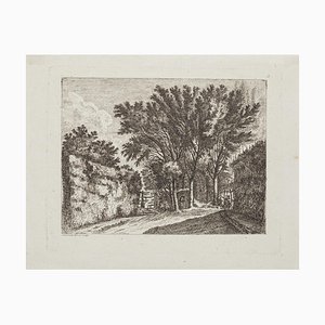 The Forest - Original Radierung - 18. Jahrhundert