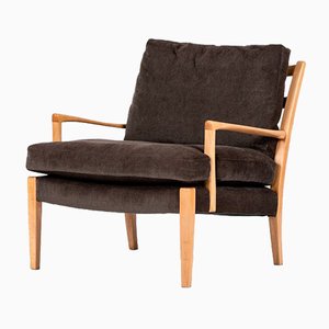 Mid-Century Swedish Loven Lounge Chair by Arne Norell for Arne Norell AB, 1960s