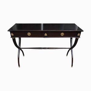 Table Console Mid-Century en Ébène par Paolo Buffa, 1950s